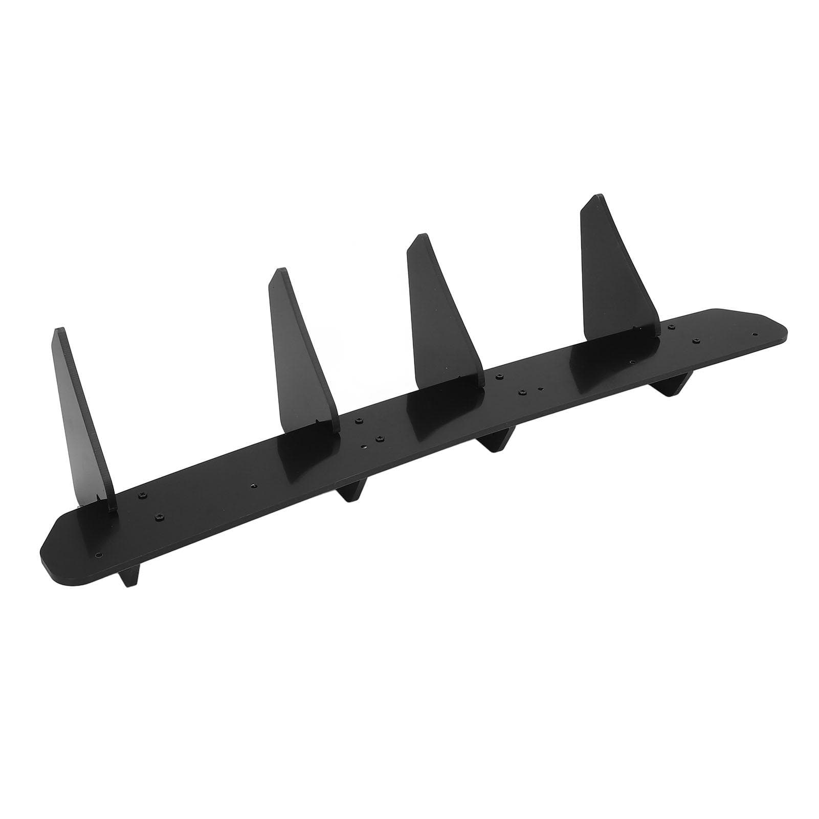 Rear Bumper Lip Diffuser Spoiler Glossy Black Sporty Look Rear Bumper Lip Body Kit for MK6 Standard