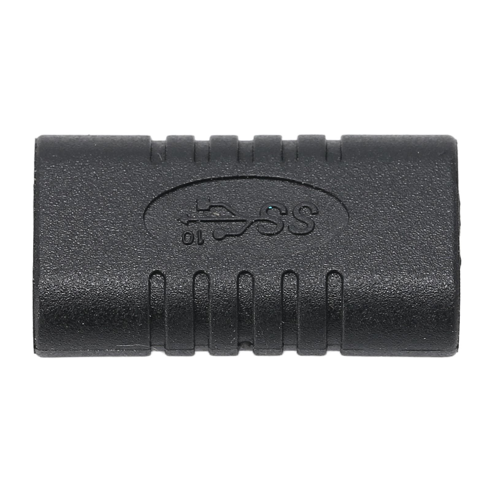 Type C Female to Type C Female Coupler Type C Extension Connector for MacBook Pro for Galaxy S8 for