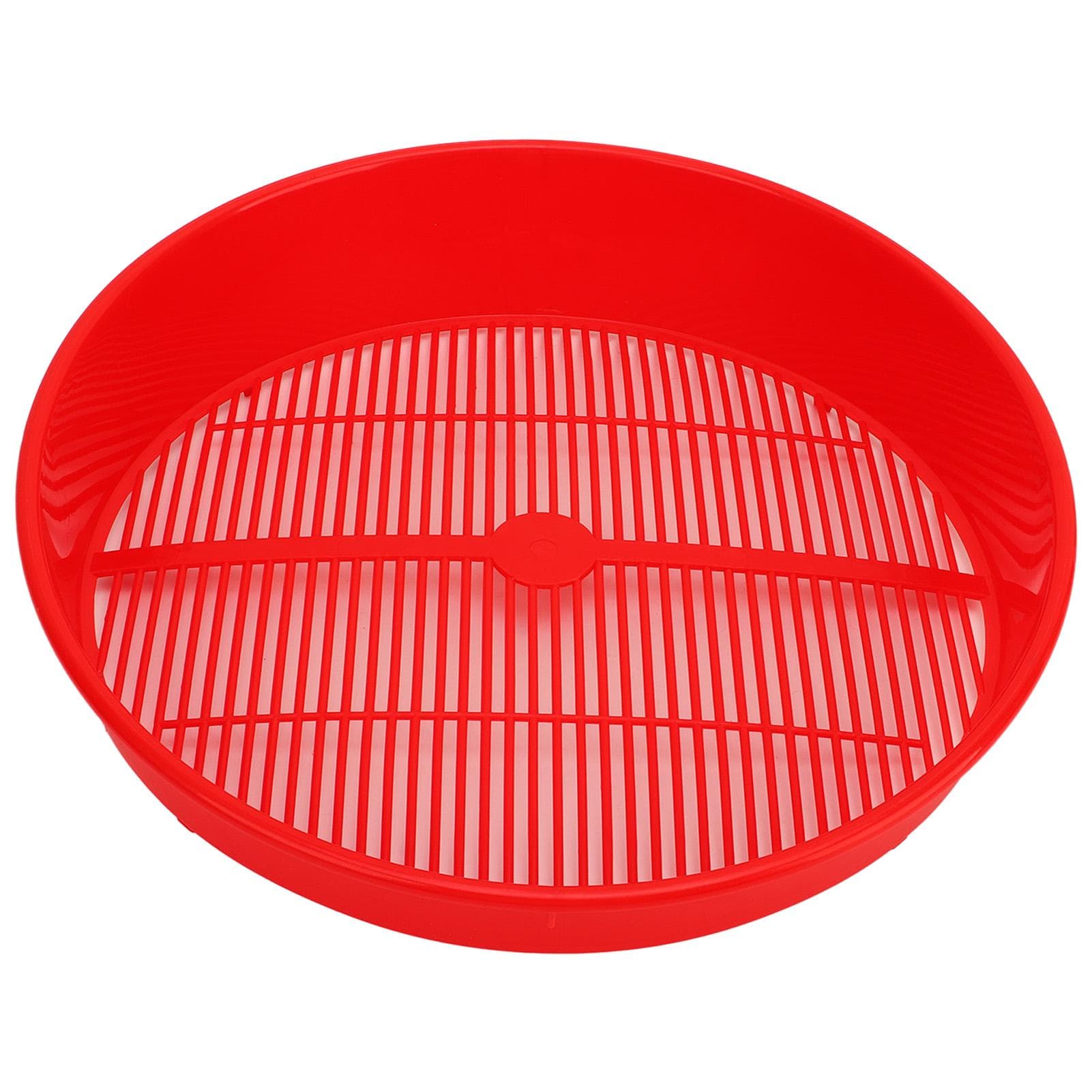 Plastic Blueberry Sieve Washing Sieve Fruit and Vegetable Washing Basket Drain Basket for Kitchen