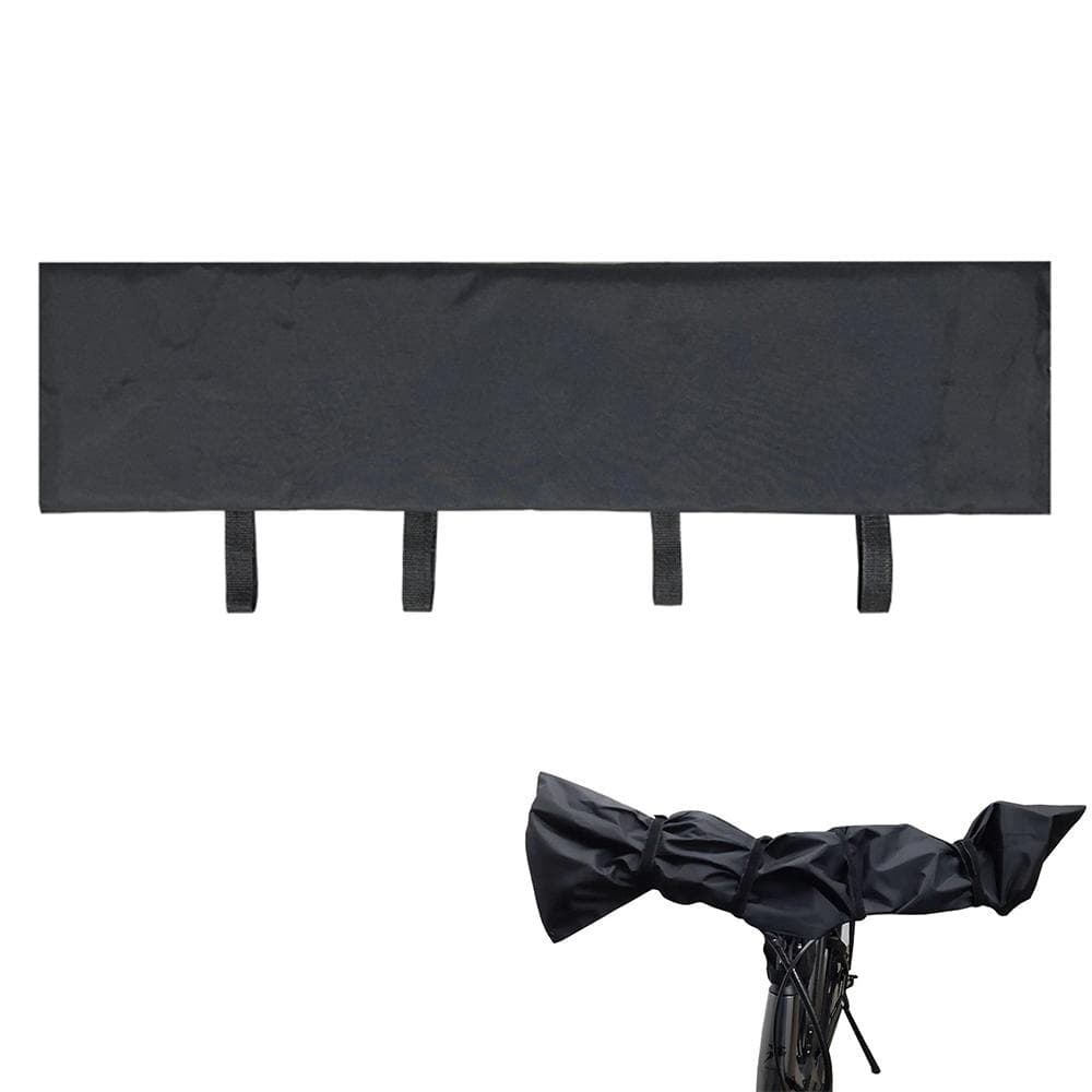 E-bike Handlebar Cover Universal Dustproof Waterproof Bike Transport Protection Cover black