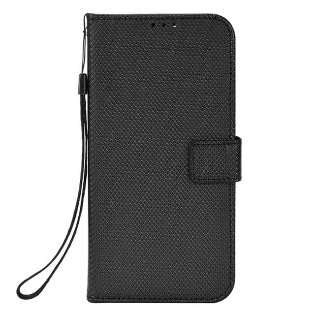 Flip Wallet Case for TCL 408 405 406 40 30 XL 40 30 SE 305 306 30Plus Magnetic Leather Book Cover Phone Bags For TCL 403 black