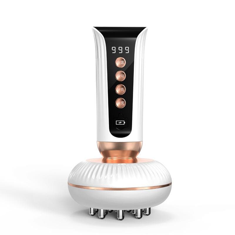Electric meridian brush Five Elements Meridian Dredging Instrument Household Meridian Massager white