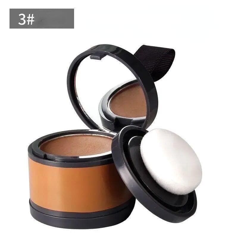 Hairline trimming shadow powder waterproof natural fill forehead hair repair artifact retouching sideburns shadow powder 03#